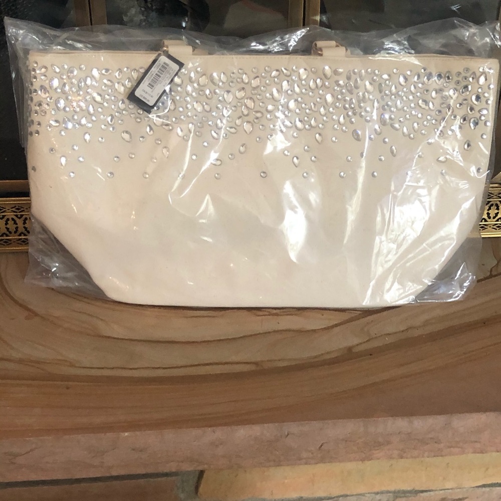Bebe Nouveau Canvas Tote (AMAZING PRICE)